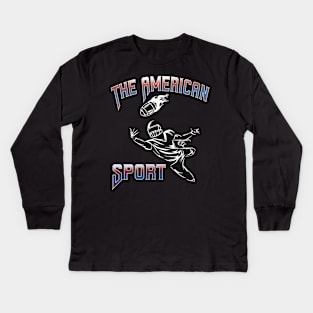 The American sport Kids Long Sleeve T-Shirt